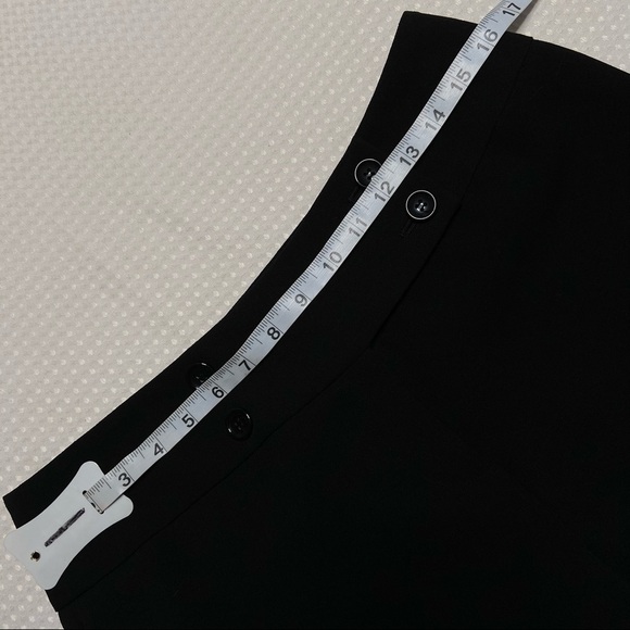 INC INTERNATIONAL CONCEPTS INC Black Wide Leg Dressy Pants - Picture 7 of 9